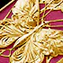 Вставки Purple Butterfly Gold 18K