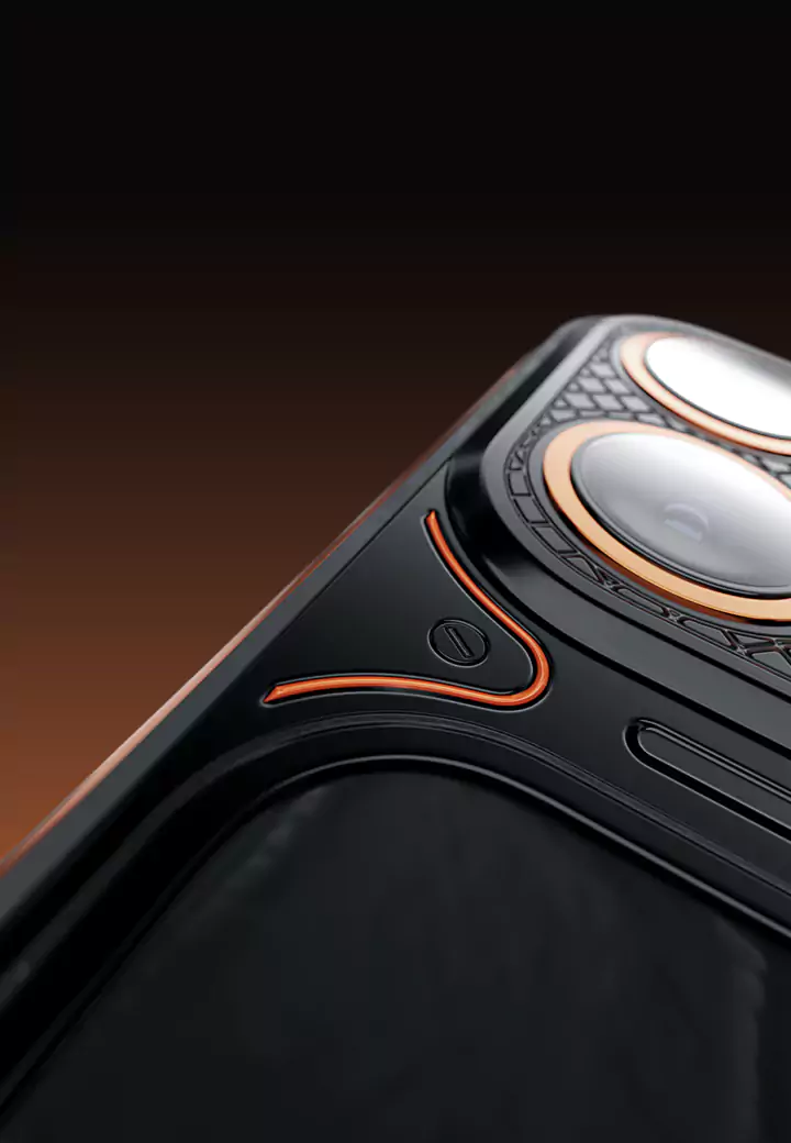 Авиационый титан Black Orange